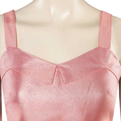 Movie Barbie 2023 Sasha Pink Dress Outfits Cosplay Costume Suit