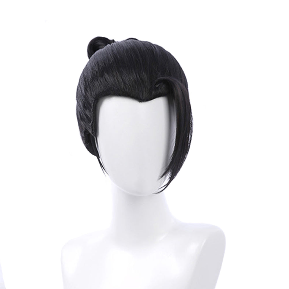 Anime Geto Suguru Cosplay Wig Heat Resistant Synthetic Hair Carnival Halloween Party Props
