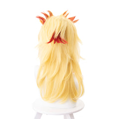 Kyoujurou Rengoku Yellow Wig Cosplay Accessories Halloween Carnival Props