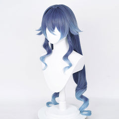 Genshin Impact Layla Cosplay Wig Heat Resistant Synthetic Hair Carnival Halloween Party Props