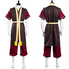 Anime Avatar: The Last Airbender Pants Vest Outfit Zuko Halloween Carnival Suit Cosplay Costume