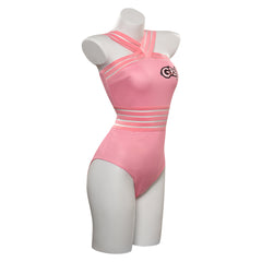 Grease: Rydell High Cheerleader Pink Lady Swimsuit Cosplay Costume Halloween Carnival Party Disguise Suit