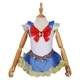 Kids Children Sailor Moon Tsukino Usagi Cosplay Costume Swimsuit Outfits Halloween Carnival Suit