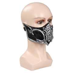 Game Mortal Kombat Sub-Zero Cosplay Latex Masks Helmet Halloween Props
