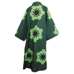 One Piece Roronoa Zoro Kimono Costume Cosplay Wano Kuni Country Halloween Carnival Suit