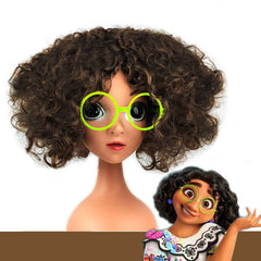 Encanto Mirabel Cosplay Wig Heat Resistant Synthetic Hair Carnival Halloween Party Props