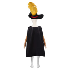 Kids Children Movie Puss In Boots: The Last Wish Cosplay Costume Puss in Boots Outfits Set Suit