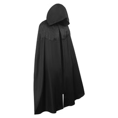 TV The Witcher Geralt Black Cape Cosplay Costume Outfits Halloween Carnival Party Suit