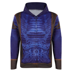 Guardians of the Galaxy Vol. 3 Drax Hoodie Cosplay Costume Outfits Halloween Carnival Party Disguise Suit