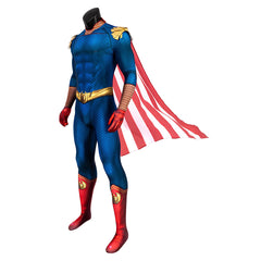 TV The Boys 3 Homelander Cosplay Costume Jumpsuit Cloak Outfits Halloween Carnival Suit
