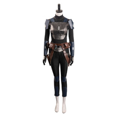 Kids Girls Moive Star Wars Bo-Katan Kryze Outfits Cosplay Costume Suit