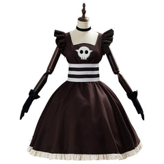 Anime Nene Yashiro Black Lolita Dress Cosplay Costume Halloween Carnival Suit