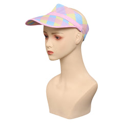 2023 Barbie Movie Margot Robbie Barbie Cosplay Hat Cap Halloween Carnival Accessories Props