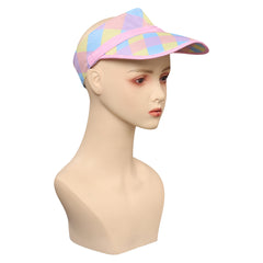 2023 Barbie Movie Margot Robbie Barbie Cosplay Hat Cap Halloween Carnival Accessories Props