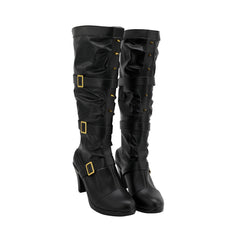 Danganronpa V3: Killing Harmony Miu Iruma Black Shoes Boots Cosplay Accessories Halloween Carnival Props