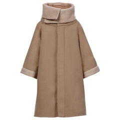 Adult The Mandlo Baby Yoda Uniform For Adult Cosplay Costume Halloween Carnival Suit