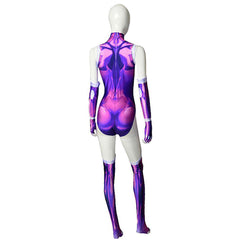 Teen Titans Starfire Cosplay Costume Outfits Halloween Carnival Party Suit