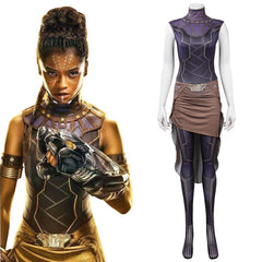 Movie Black Panther: Wakanda Forever Shuri Cosplay Costume Jumpsuit Outfits Halloween Carnival Suit
