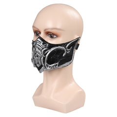 Game Mortal Kombat Sub-Zero Cosplay Latex Masks Helmet Halloween Props