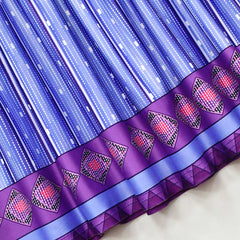 Kids Girls Movie Wish 2023 Asha Purple Dress Outfits Cosplay Costume Halloween Carnival Suit