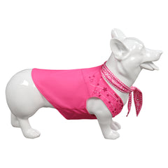 Movie Barbie 2023 Margot Robbie Dog Pet Clothes Outfits Cosplay Costume Halloween Carnival Suit