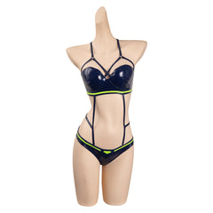 Cyberpunk: Edgerunners Rebecca Cosplay Costume Bunny Girl Jumpsuit Outfits Halloween Carnival Suit-Coshduk