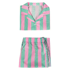 Kids Children Movie Barbie 2023 Ken Beach Shorts Set Outfits Cosplay Costume Halloween Carnival Suit