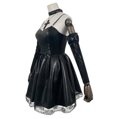 Misa Amane Black Dress Outfits Cosplay Costume Halloween Carnival Suit