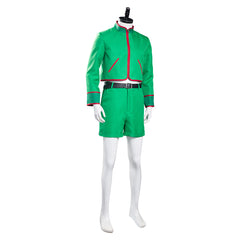 Green Top Shorts Outfits Set Cosplay Costume Halloween Carnival Suit