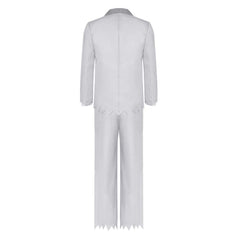 Movie Corpse Bride Victor White Uniform Set Outfits Cosplay Costume Halloween Carnival Suit