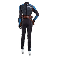TV The Book Of Boba Fett Bo-Katan Kryze Blue Set Outfit Halloween Carnival Suit Cosplay Costume