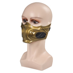 Game Mortal Kombat Scorpion Cosplay Latex Masks Helmet Halloween Props