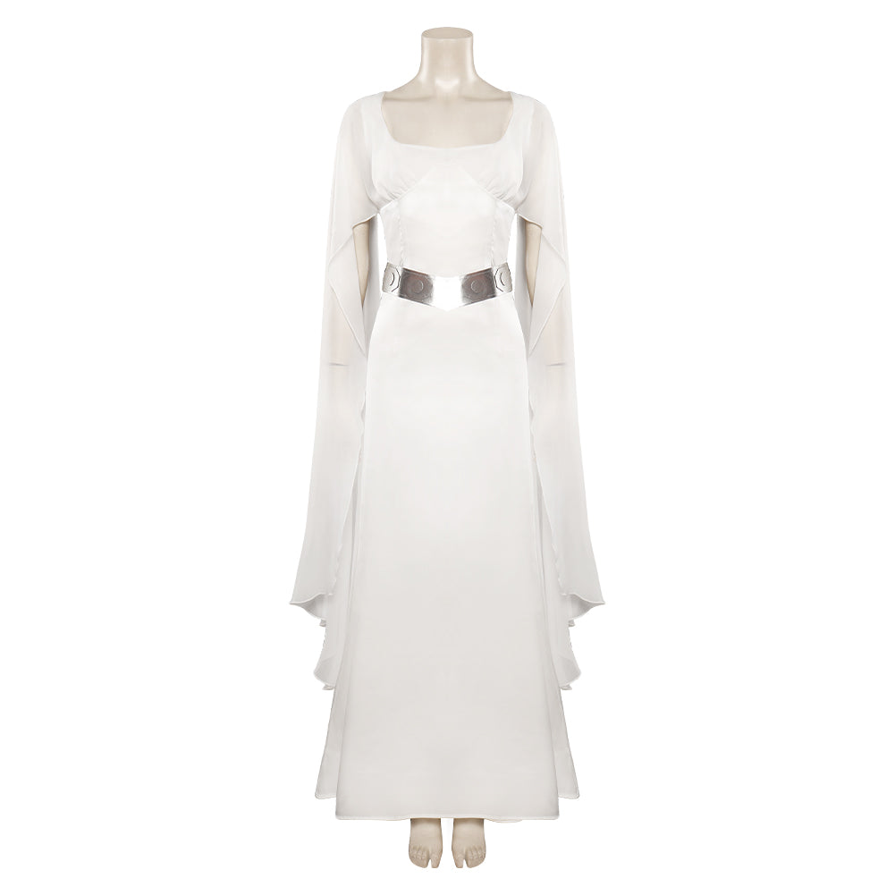 Movie Star Wars: A New Hope Princess Leia Outfits Cosplay Costume Halloween Carnival Suit