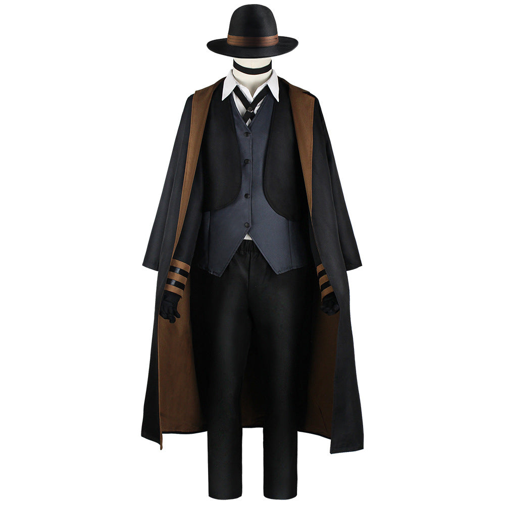 Anime Nakahara Chuuya Cosplay Costume Outfits Halloween Carnival Suit Costume XS