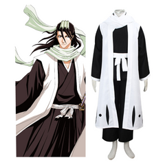 Kuchiki Byakuya Cosplay Costume Outfits Halloween Carnival Suit