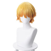 Agatsuma Zenitsu Yellow Wig Cosplay Accessories Halloween Props