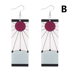 Earrings  Kimetsu No Yaiba Blade Of Ghost Earings For Women Girl Cosplay Jewelry Accessories Gifts