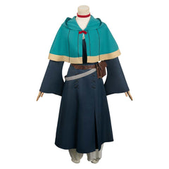 Anime Delicious in Dungeon 2023 Marcille Green Set Outfits Cosplay Costume Halloween Carnival Suit