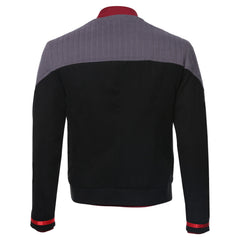TV Jean-Luc Picard Coat Star Trek Generations Cosplay Costume Halloween Carnival