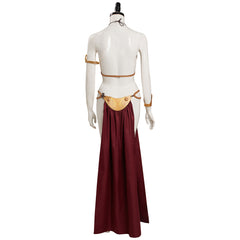 Star Wars:Return of the Jedi Leia Cosplay Costume Outfits Slave Leia Metal Bikini Halloween Carnival Suit