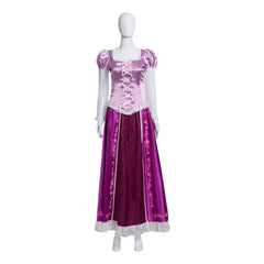 Tangled Rapunzel Pink Purple Dress Outfits Cosplay Costume Halloween Carnival Suit