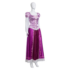 Tangled Rapunzel Pink Purple Dress Outfits Cosplay Costume Halloween Carnival Suit