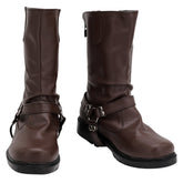 Twisted Wonderland Ruggie Bucchi Brown Shoes Boots Cosplay Accessories Props