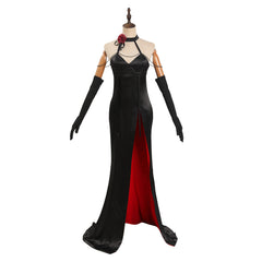 Yor Forger Black Witch Dress Outfits Cosplay Costume Halloween Carnival Suit - Coshduk