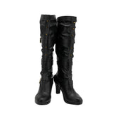 Danganronpa V3: Killing Harmony Miu Iruma Black Shoes Boots Cosplay Accessories Halloween Carnival Props