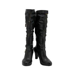 Danganronpa V3: Killing Harmony Miu Iruma Black Shoes Boots Cosplay Accessories Halloween Carnival Props