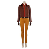 TV Ahsoka 2023 Sabine Wren Brown Leathe rJacket Cosplay Costume Outfits Star Wars Halloween Carnival Suit