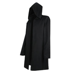 Anime The Final Season Eren Jaeger Cosplay Costume Black Cloak Outfits Halloween Carnival Suit