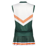 TV Stranger Things Season 4 Chrissy Hawkins High School Cheerleading Cosplay Costume Top Skirt Outfits Halloween Carnival Suit
