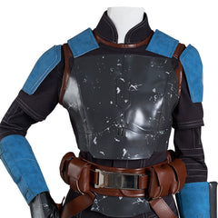 TV The Book Of Boba Fett Bo-Katan Kryze Blue Set Outfit Halloween Carnival Suit Cosplay Costume